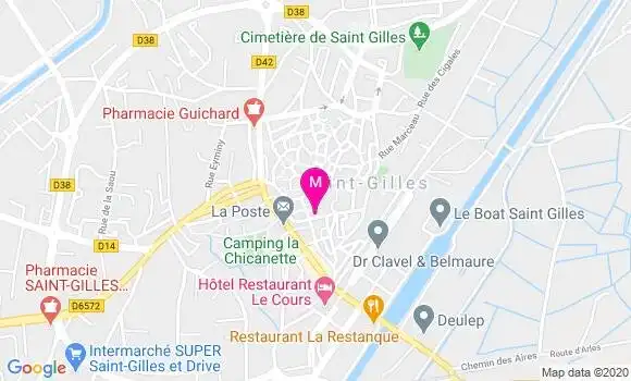 Localisation Dr Eric Vial
