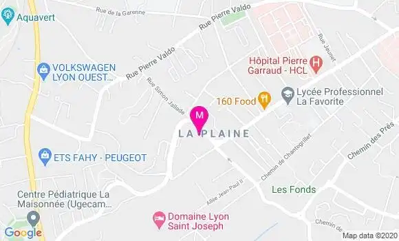Localisation Dr Christophe Lapeyre