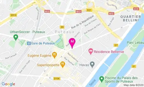 Localisation Dr Sophie de Precigout