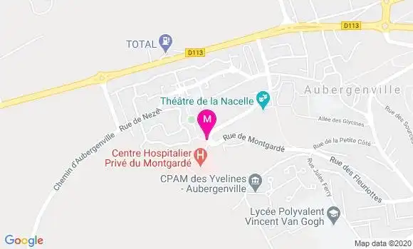 Localisation Dr Catherine Fortun Vourdoumpas