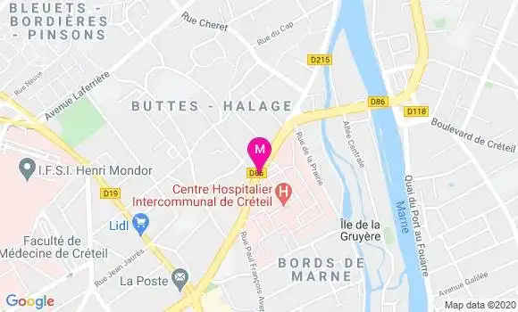 Localisation Dr Florence Taieb Kasbi