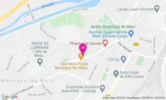 Localisation Dr Karine Barbara