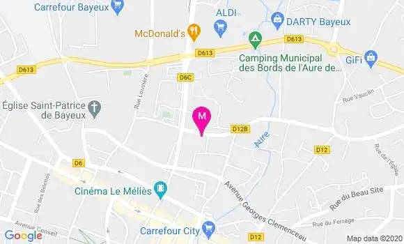 Localisation Dr Virginie Marcellin Flais