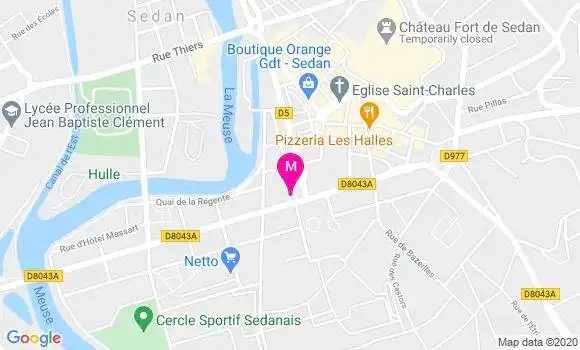 Localisation Dr Virginie Huvelle Girardot