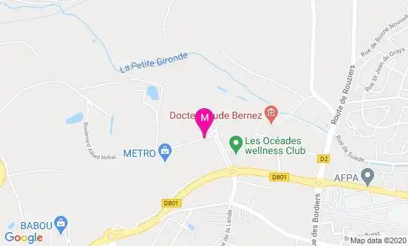 Localisation Dr Céline Chapiron