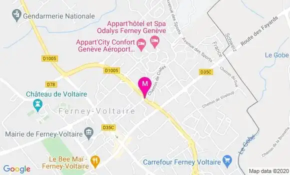 Localisation Dr Sophie Conord