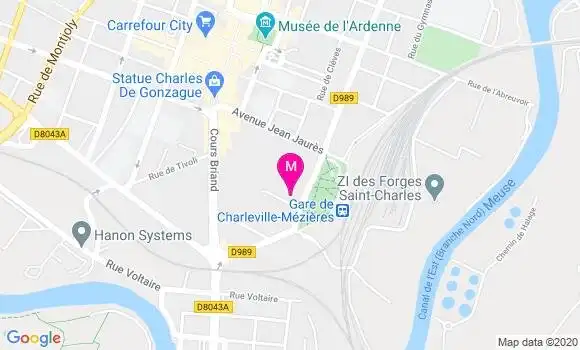Localisation Dr Alain Couderc