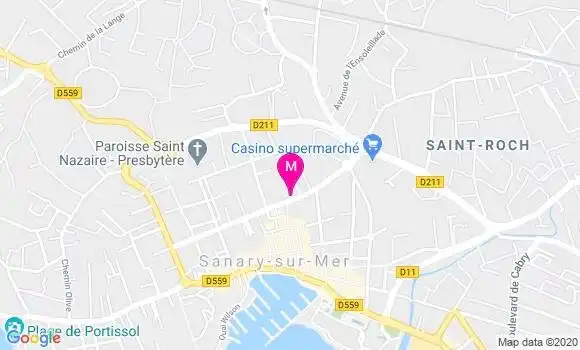 Localisation Dr Patricia Megy