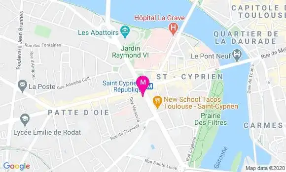 Localisation Dr Nelly Salles