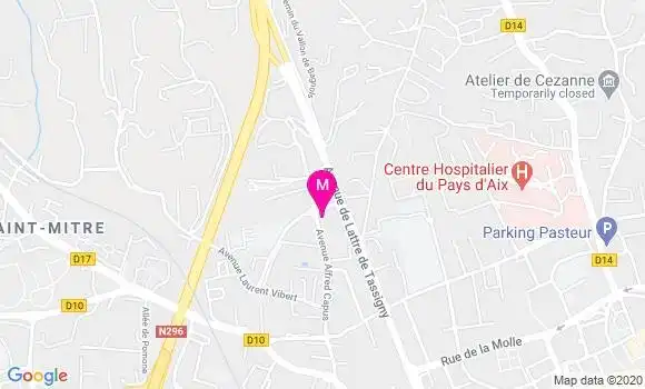Localisation Dr Thierry Bensousan