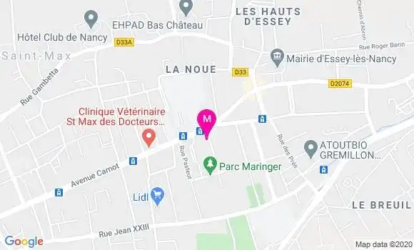 Localisation Dr Philippe Lelarge