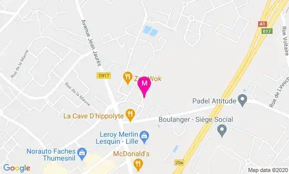Localisation Dr Stéphane Soubrier