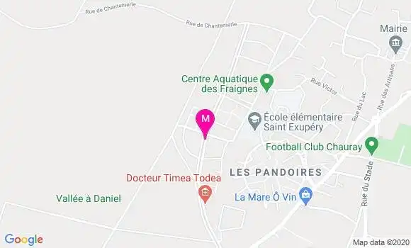 Localisation Dr Daniel Ratelet
