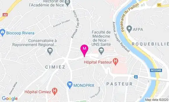 Localisation Dr Nathalie Rochet