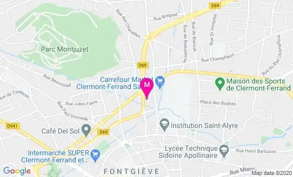 Localisation Dr Christian Calmels