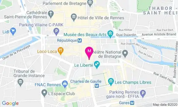 Localisation Dr Yves Le Goux
