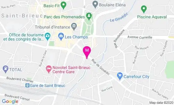 Localisation Dr Nicolas Hardy