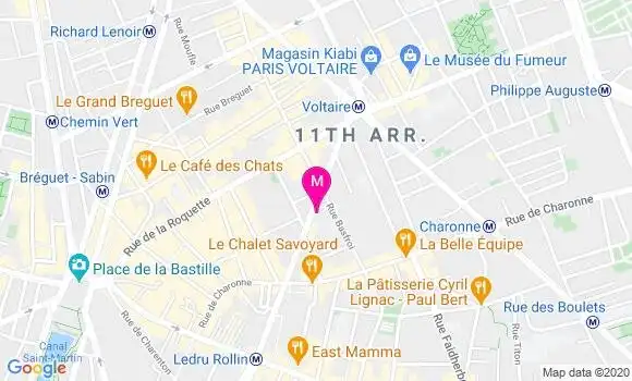 Localisation Dr Paul Seror