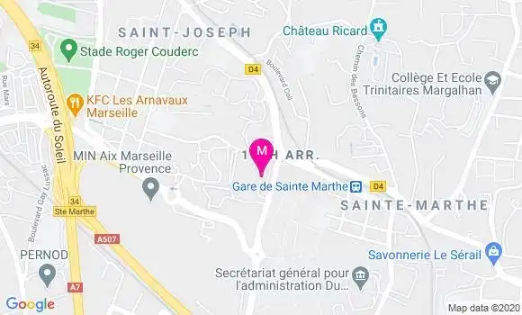 Localisation Dr Eric Dahan