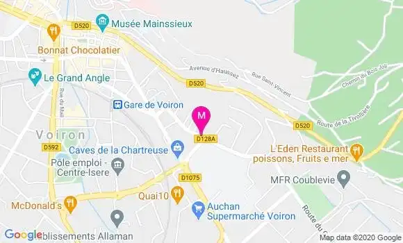 Localisation Dr Pierre Hograindleur