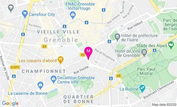 Localisation Dr Eric Chardonnet
