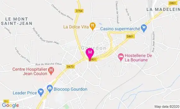 Localisation Dr Xavier Imart