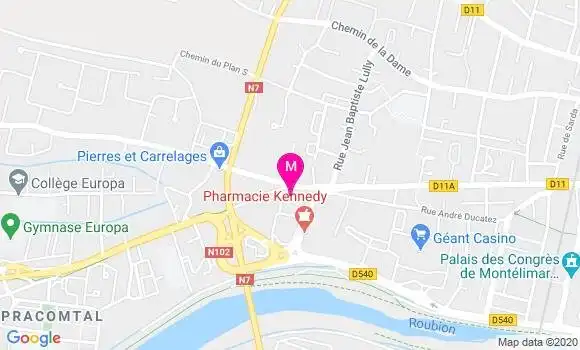 Localisation Dr Jacques Despaux