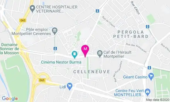 Localisation Dr Youcef Nesrat