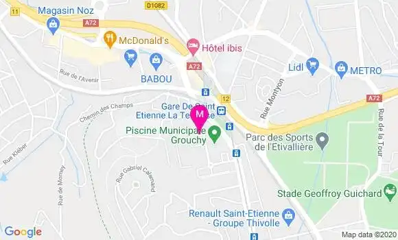 Localisation Dr Jean Hocquart