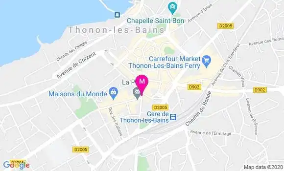 Localisation Dr Gabriel Damitio