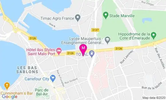 Localisation Dr Eric Veillard