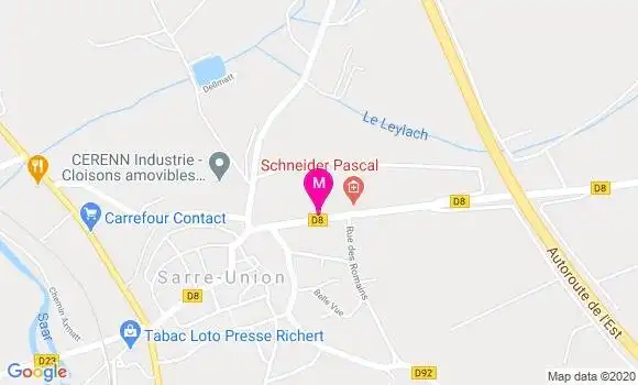 Localisation Dr Pascal Schneider