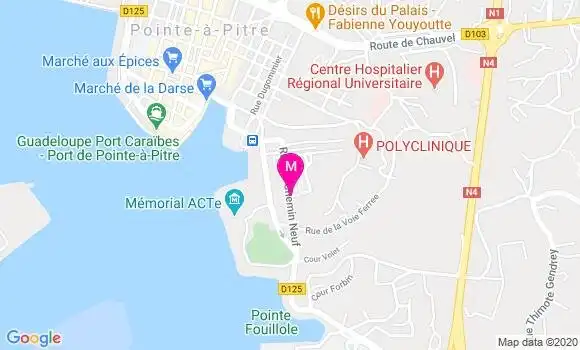 Localisation Dr Jocelyn Albert