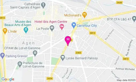 Localisation Dr Zeid Joseph Kfoury