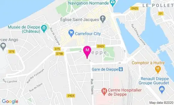 Localisation Dr Marc Henri Levadé