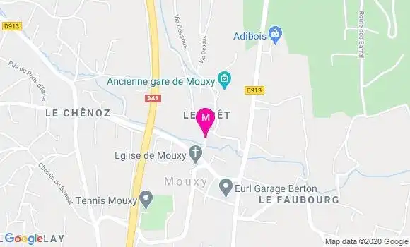Localisation Dr Anne Sophie Ayral