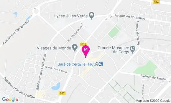 Localisation Dr Bruno Roche