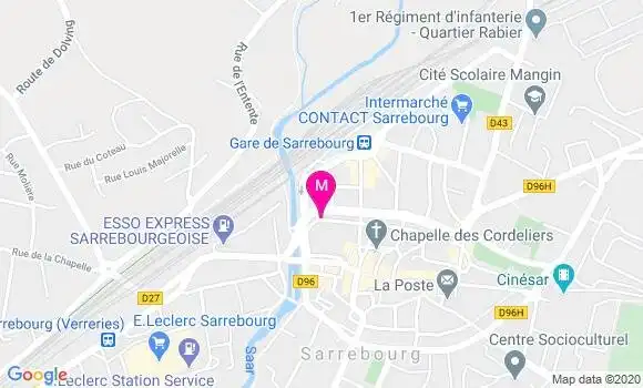 Localisation Dr Serge Huguenel