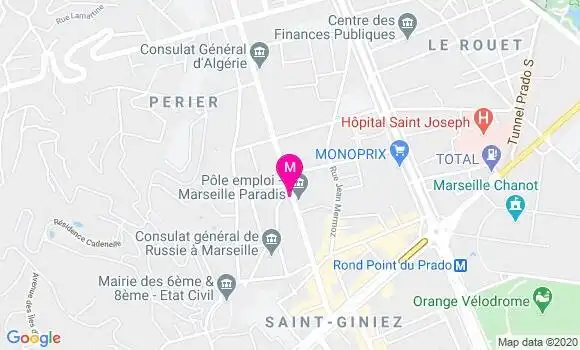 Localisation Dr Claude Naim