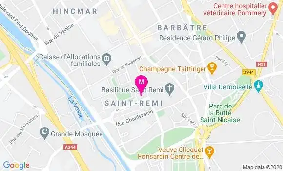 Localisation Dr Thierry Leleu