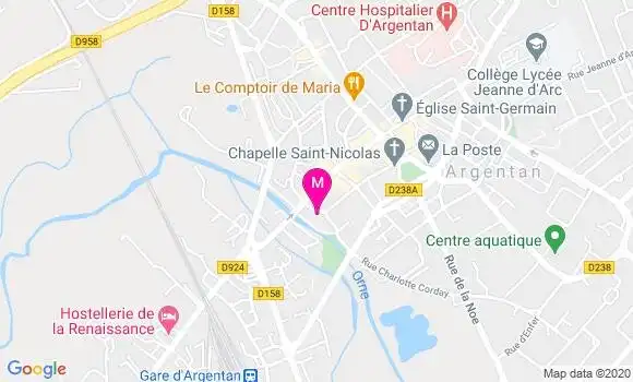 Localisation Dr Jean Paul Douris