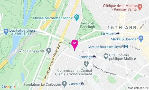Localisation Dr Jean Claude Lapraz