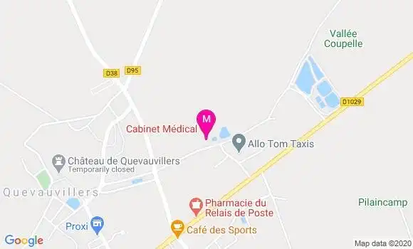Localisation Dr Marina Dequidt