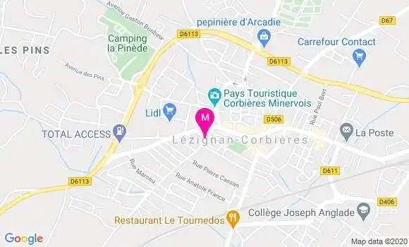 Localisation Dr Philippe Viu
