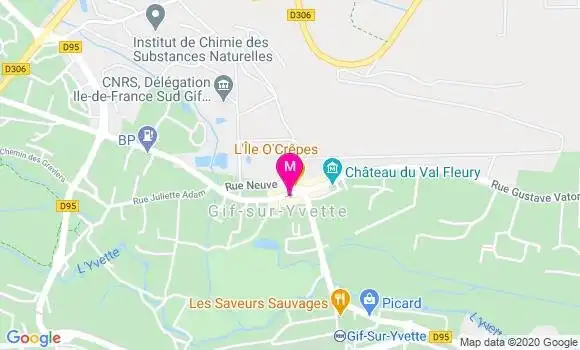 Localisation Dr Bernard Giraud
