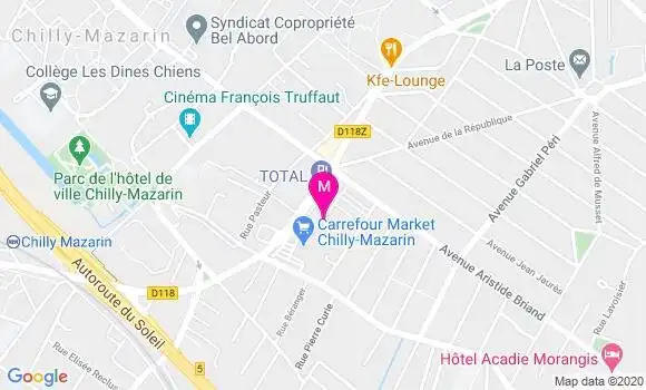 Localisation Dr Mouloud Ouafi