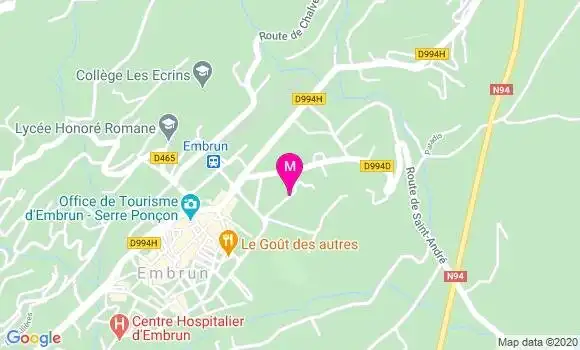 Localisation Dr Patrick Guillome