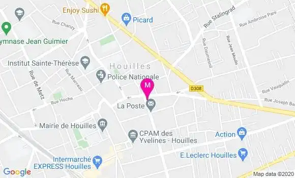 Localisation Dr Pascal Chaspoux