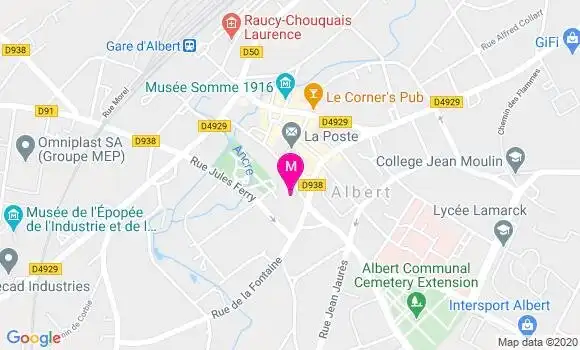 Localisation Dr Christian Bonne
