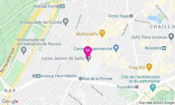 Localisation Dr Marc Bruneau